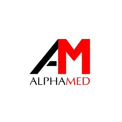 Alphamed logo
